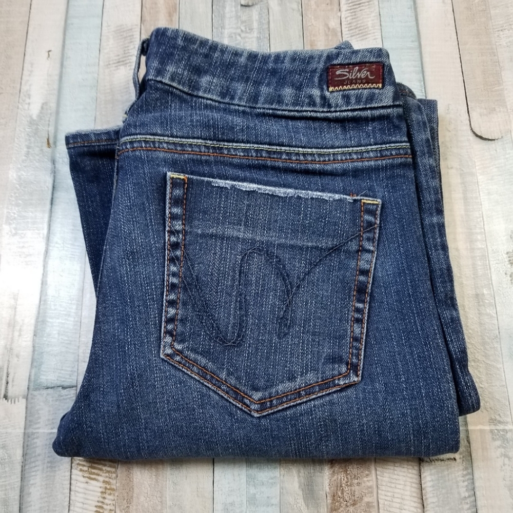 Vintage Silver Amie Bootcut Jeans